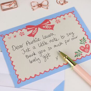 Writing Set 10 Notecards And Envelopes, 5 of 7