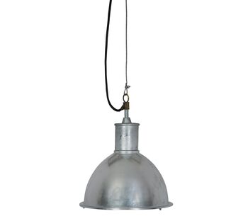 Hot Dipped Industrial Outdoor Domed Pendant Light, 2 of 2