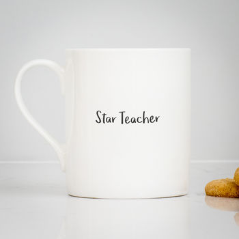 Star Teacher China Mug, 2 of 3