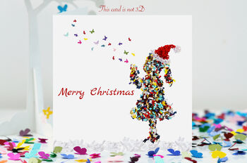 Christmas Stickers Butterfly Kisses, 25 Stickers, 3 of 12