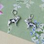 French Bulldog Charm Sterling Silver, thumbnail 2 of 12