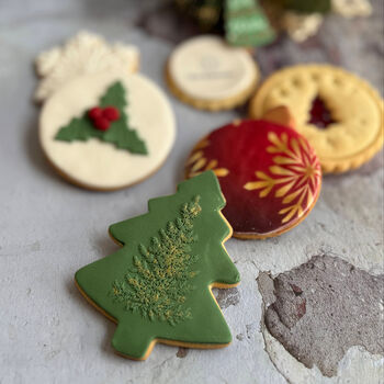 Festive Christmas Biscuit Selection Box, 5 of 5