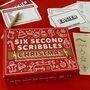 Six Second Scribbles Christmas | The Frantically Fast, Fantastically Fun And Festive Drawing Game, thumbnail 5 of 6