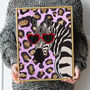 Custom Leopard Print Zebra Personalised Art, thumbnail 1 of 8