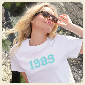 1989 Eras Tour Varsity T Shirt, 2 of 5