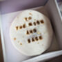 Personalised To The Moon And Back Hand Iced Biscuit Gift Box Fathers Day Gift, thumbnail 2 of 10