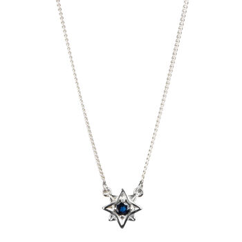 Guiding North Star Necklace Silver/Gold Plated, 4 of 10