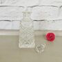 Vintage Decorative Cut Glass Crystal Perfume Bottle ~ 32, thumbnail 3 of 7