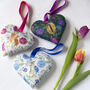 Personalised Floral Lavender Heart, thumbnail 3 of 3