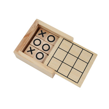 Traditional Toy Co. Wooden Tic Tac Toe Set | Travel, 3 of 4