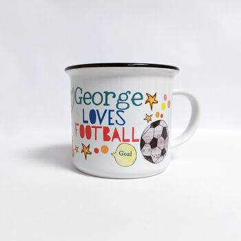 Personalised Football Mug, 2 of 12