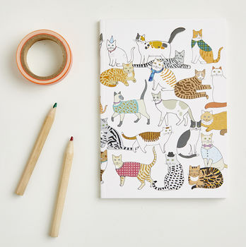 Small Crafty Cats Notebook, 2 of 4