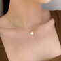Pearl Disc Necklace, thumbnail 5 of 8