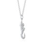 Personalised Sterling Silver Crocodile Necklace, thumbnail 8 of 10