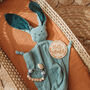 Reach Certified Organic Cotton Muslin Bunny Comforter, thumbnail 1 of 7