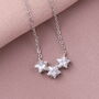 30th Birthday Stars Necklace Sterling Silver, thumbnail 7 of 7