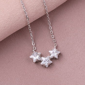 30th Birthday Stars Necklace Sterling Silver, 7 of 7