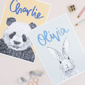 Personalised Panda Print, 10 of 11