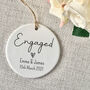 Personalised Ceramic Engagement Keepsake, thumbnail 4 of 5