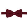 Wedding Handmade Polyester Knitted Pocket Square In Wine Red, thumbnail 8 of 12