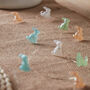 20 Pastel Easter Bunny Battery Fairy Lights, thumbnail 2 of 3