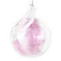 Personalised Pink Feather Bauble, thumbnail 2 of 2