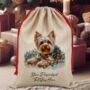 Personalised Yorkshire Terrier In Christmas Lights, thumbnail 3 of 10