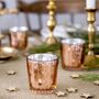 Gold Glass Votive Candle Holder: Set Of Two, thumbnail 1 of 4