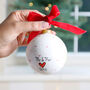 Personalised First Christmas As Mr And Mrs Bauble, thumbnail 6 of 12