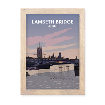 Lambeth Bridge London Framed Print, 6 of 6