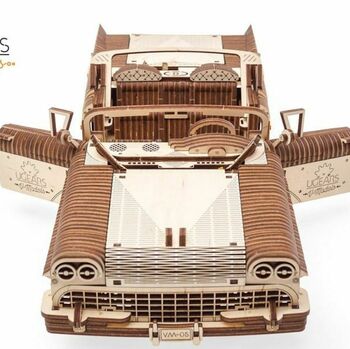 Dream Cabriolet. Build Your Moving Car Model By U Gears, 9 of 10