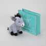 Mini Donkey Soft Toy With Gift Bag, thumbnail 1 of 4