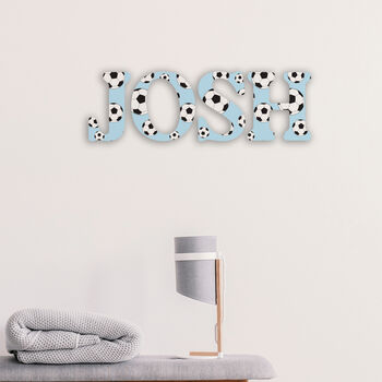 Printed Wall Letters, Bedroom Decor, 8 of 9