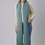 Jojo Scarf Knitting Kit Teal, thumbnail 3 of 7