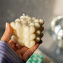 Heart Cube Candle, thumbnail 6 of 9