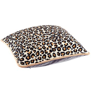 Leopard Animal Print Cushion, 3 of 4