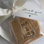 Mr And Mrs Scottish Tablet Wedding Favour, thumbnail 1 of 5