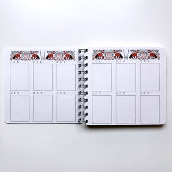 Fox Initial 2025/2026 Diary, 2 of 7