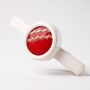 Personalised Cricket Ball Tie Slide/Bar, thumbnail 2 of 7