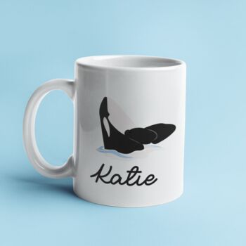 Orca Breching Personalised Mug, 2 of 4