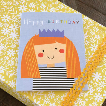Mini Birthday Girl Card, 3 of 4