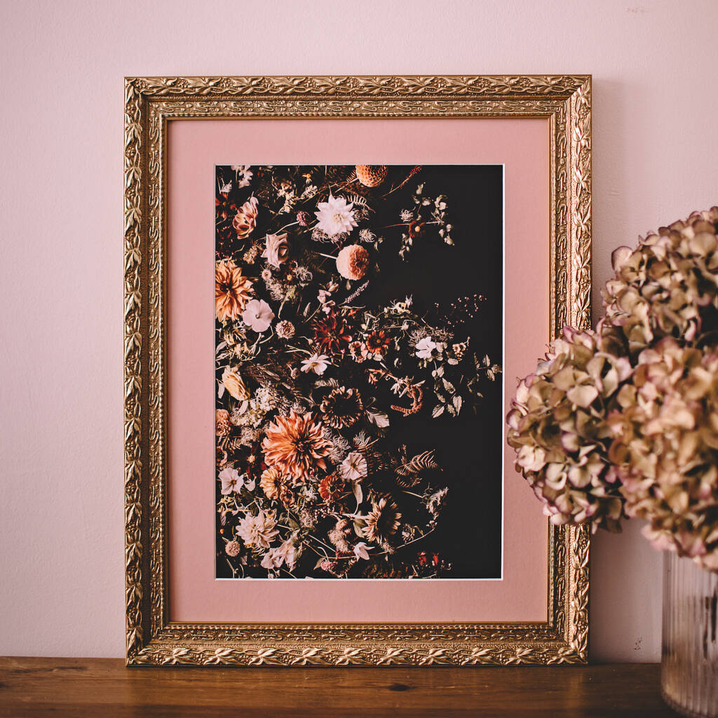 Hedgerow Floral Fine Art Print By Anemone Fine Art Prints