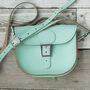 Small Leather Satchel Bag, thumbnail 4 of 10
