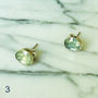 Tara Silver Stud Earrings, thumbnail 3 of 9