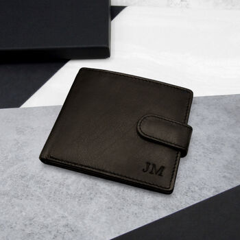 Personalised Men's Leather Rfid Bifold Wallet, 2 of 5