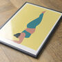 Minimal Yoga Forearm Stand Art Print, thumbnail 4 of 7