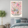William Morris Pink Paisley Art Print, thumbnail 2 of 3