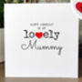 Personalised Birthday Card For Special Mummy, Handmade Card For Mum, thumbnail 3 of 4