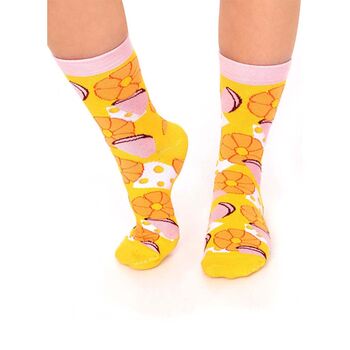 Christmas Gift Novelty Socks Pizza Socks Set Mix Colors, 5 of 10