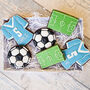 Football Biscuits Gift Box, Personalised Birthday Gift, thumbnail 8 of 12